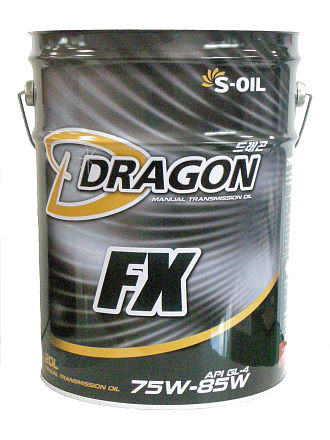 Трансмиссионное масло S-OIL Dragon FX 75W-85 фото 1 Трансмиссионное масло S-OIL Dragon FX 75W-85 preview 1