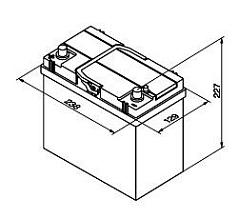Аккумулятор BOSCH 0092S40220