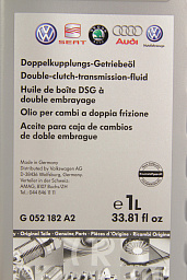 Трансмиссионное масло для АКПП с двойным сцеплением DSG VW G052 182