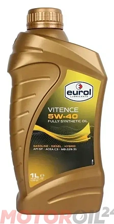 EUROL Vitence 5W-40 preview 1