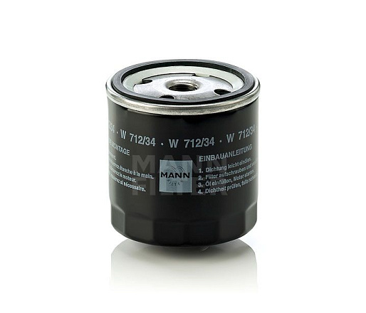 Фильтр масляный MANN W712/34(10) preview 1