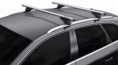 MENABO Багажник на интегрированный рейлинги TIGER XL 135 см (ключи)