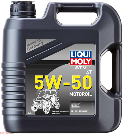 LIQUI MOLY ATV 4T Motoroil 5W-50 preview 1
