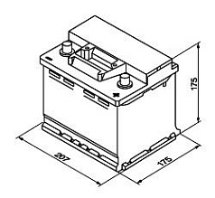 Аккумулятор BOSCH  0092S30010