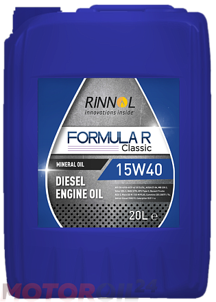 RINNOL Formula Classic 15W-40 preview 1