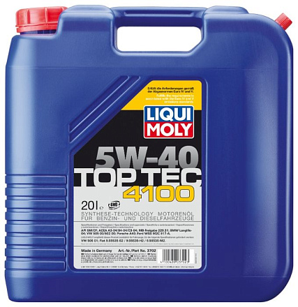 LIQUI MOLY Top Tec 4100 5W-40 preview 1