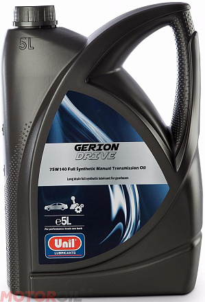 Трансмиссионное масло UNIL Gerion Drive 75W-140 фото 1 Трансмиссионное масло UNIL Gerion Drive 75W-140 preview 1