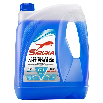 Антифриз синий SIBIRIA G11 preview 1