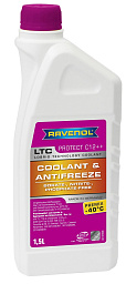 Антифриз готовый фиолетовый RAVENOL LTC Lobrid Technology Coolant Premix -40° C12++