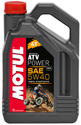 MOTUL ATV Power 4T 5W-40 preview 1
