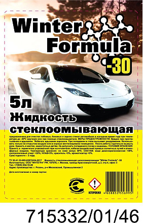 Стеклоомывающая жидкость GLEID Winter Formula -30 preview 4