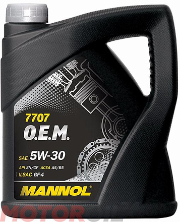 MANNOL 7707 O.E.M. для Ford и Volvo 5W-30 фото 1 MANNOL 7707 O.E.M. для Ford и Volvo 5W-30 preview 1