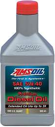 AMSOIL Signature Series Max-Duty Synthetic Diesel Oil 5W-40