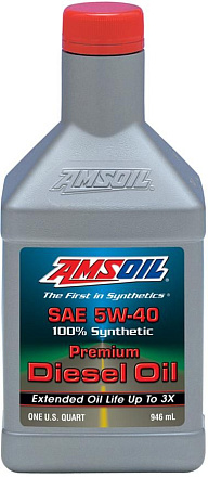 AMSOIL Signature Series Max-Duty Synthetic Diesel Oil 5W-40 preview 2