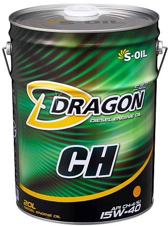 S-OIL Dragon CH-4/SJ 15W-40 фото 1 S-OIL Dragon CH-4/SJ 15W-40 preview 1