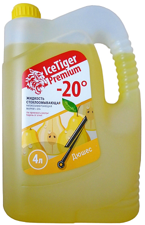 Стеклоомывающая жидкость низкозамерзающая ICE TIGER -20°C Премиум preview 1