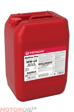 TOTACHI NIRO Optima Pro Semi-Synthetic 10W-40 preview 1