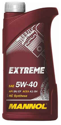 MANNOL Extreme 5W-40 фото 1 MANNOL Extreme 5W-40 preview 1