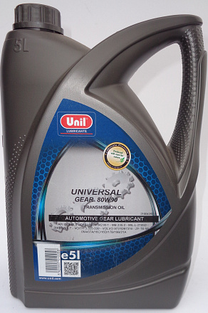 Трансмиссионное масло UNIL Universal Gear 80W-90 фото 1 Трансмиссионное масло UNIL Universal Gear 80W-90 preview 1