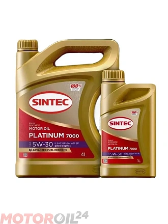 SINTEC Platinum 7000 5W-30 ILSAC GF-6A API SP preview 1