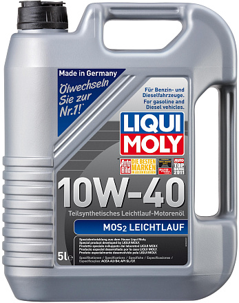 LIQUI MOLY MoS2 Leichtlauf 10W-40 preview 1
