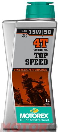 MOTOREX Top Speed 4T 15W-50 preview 1