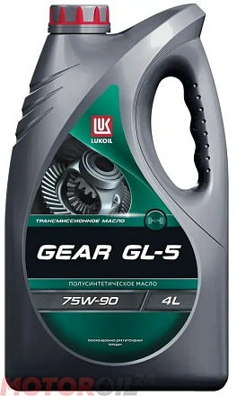 Трансмиссионное масло LUKOIL GEAR GL-5 75W-90 preview 1