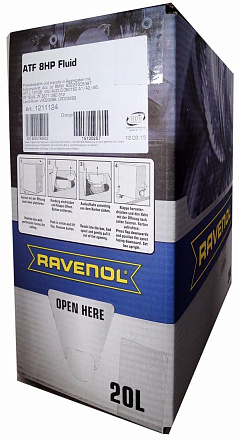 Трансмиссионное масло RAVENOL ATF 8HP Fluid фото 1 Трансмиссионное масло RAVENOL ATF 8HP Fluid preview 1
