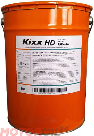 KIXX HD 15W-40 API CI-4 preview 1