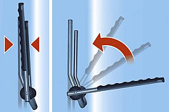 Настенный кронштейн MENABO Wally (до 4-х велосипедов или 1 бокс)