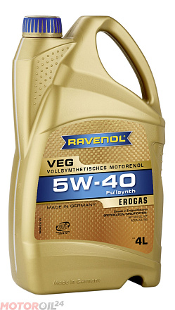 RAVENOL VEG 5W-40 фото 1 RAVENOL VEG 5W-40 preview 1