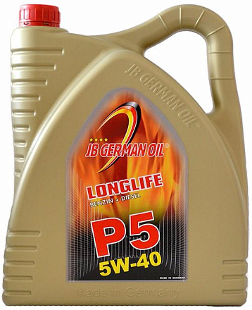 JB GERMAN OIL Longlife P-5 SAE 5W-40 preview 1