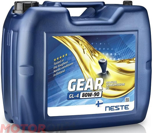 Трансмиссионное масло NESTE Gear GL-4 SAE 80W-90 фото 1 Трансмиссионное масло NESTE Gear GL-4 SAE 80W-90 preview 1