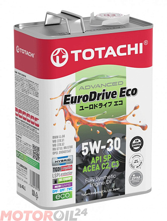 TOTACHI EURODRIVE ECO Fully Synthetic 5W-30 preview 1
