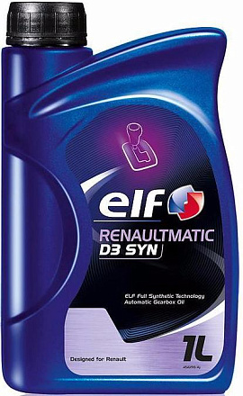 Трансмиссионное масло ELF Renaultmatic D3 SYN фото 2 Трансмиссионное масло ELF Renaultmatic D3 SYN preview 2