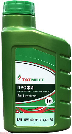 ТАТНЕФТЬ Профи 5W-40 фото 1 ТАТНЕФТЬ Профи 5W-40 preview 1