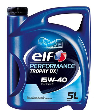 ELF Performance Trophy DX 15W-40 preview 2