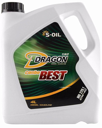 S-OIL Dragon Combo Best 10W-40 CI-4/SL preview 1