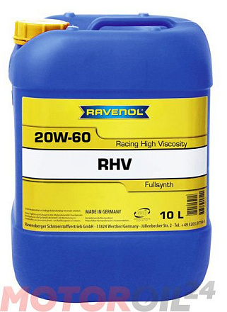 RAVENOL RHV Racing High Viscosity 20W-60 preview 1