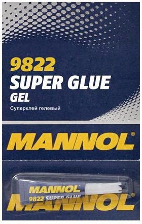 Клей MANNOL 9822 Gel Super Glue preview 1