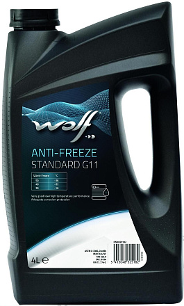 Антифриз концентрат синий WOLF Anti-Freeze Standart G11 preview 1