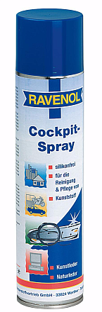 Полироль для пластмасс RAVENOL Cockpit-Spray preview 1
