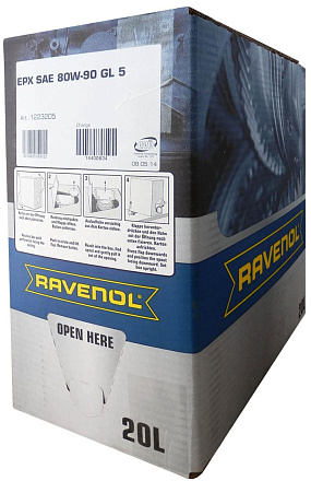 Трансмиссионное масло RAVENOL Getriebeoel EPX 80W-90 GL-5 фото 1 Трансмиссионное масло RAVENOL Getriebeoel EPX 80W-90 GL-5 preview 1