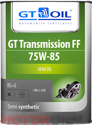 Трансмиссионное масло GT-OIL GT Transmission FF 75W-85 GL-4 фото 1 Трансмиссионное масло GT-OIL GT Transmission FF 75W-85 GL-4 preview 1