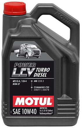 MOTUL Power LCV Turbo Diesel 10W-40 preview 1