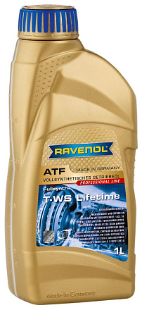 Трансмиссионное масло RAVENOL ATF T-WS Lifetime фото 1 Трансмиссионное масло RAVENOL ATF T-WS Lifetime preview 1