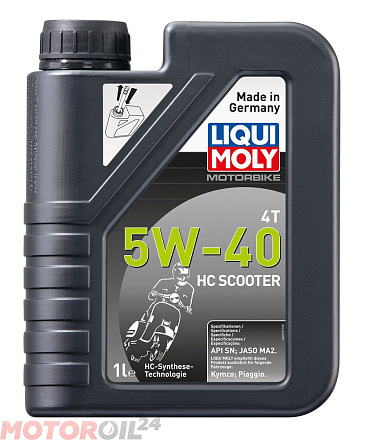 LIQUI MOLY Motorbike 4T HC Scooter 5W-40 preview 1