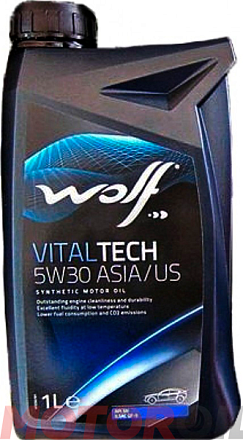 WOLF Vital Tech 5W-30 Asia/US фото 1 WOLF Vital Tech 5W-30 Asia/US preview 1