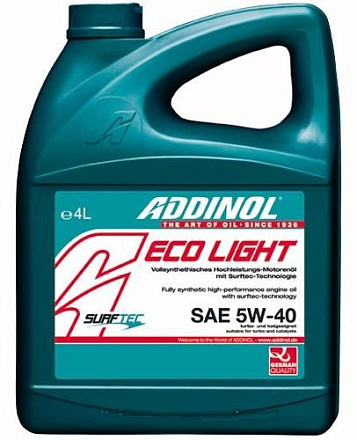 ADDINOL ECO Light 5W-40 фото 1 ADDINOL ECO Light 5W-40 preview 1