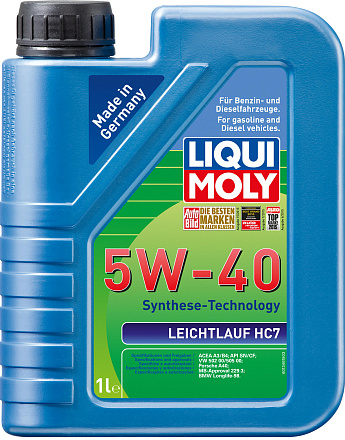 LIQUI MOLY Leichtlauf HC 7 SAE 5W-40 preview 2